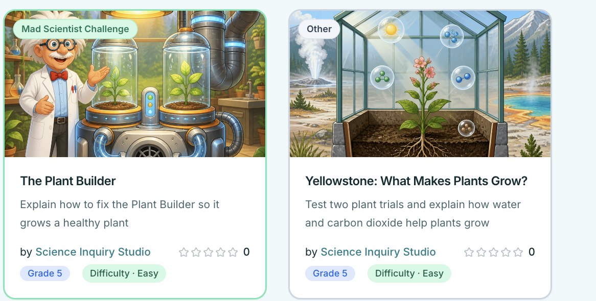 Science Inquiry Studio